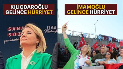 Kılıçdaroğlu gelince Hürriyet/İmamoğlu gelince Hürriyet